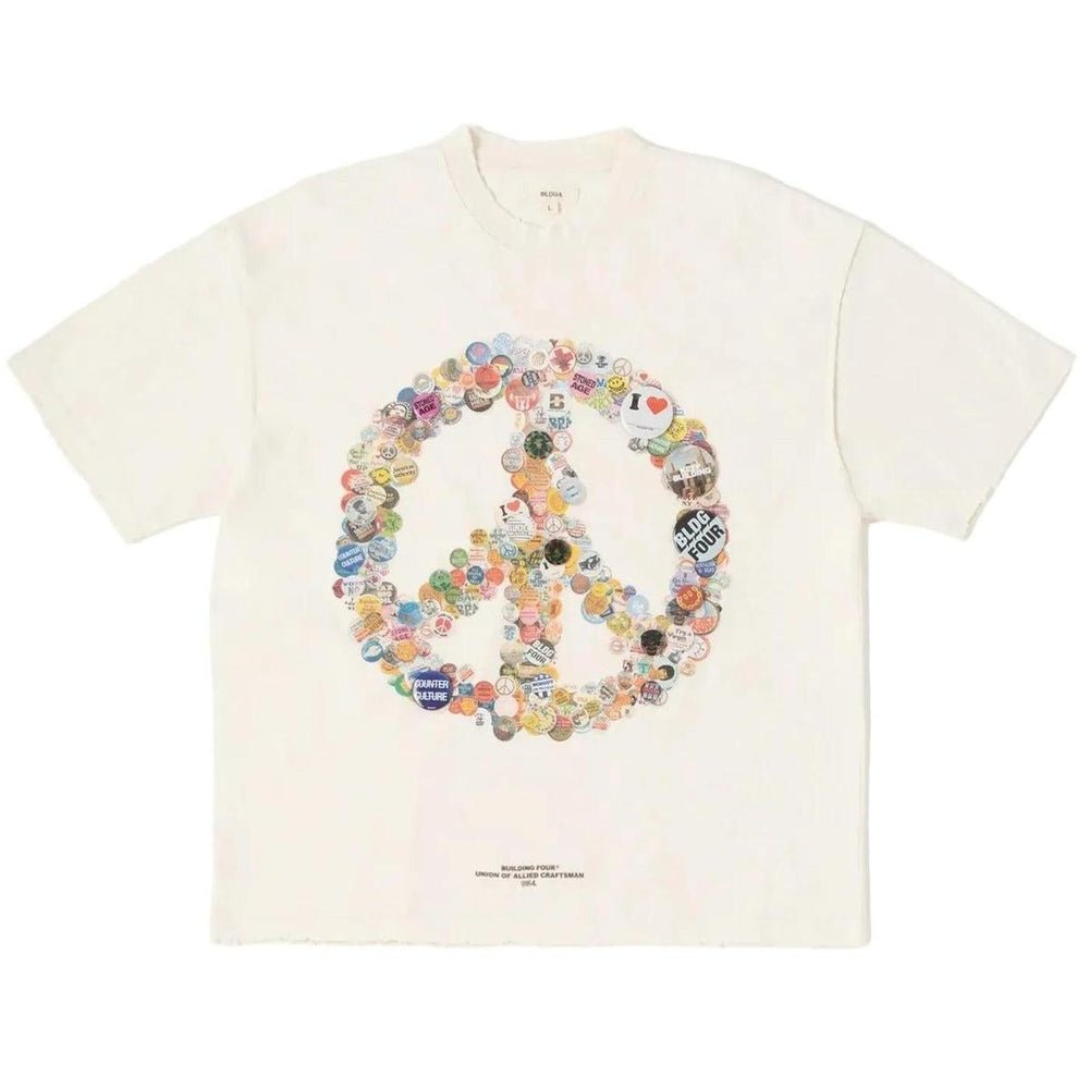 BLDG 4 | Rockefeller Knit Tee - Antique White
