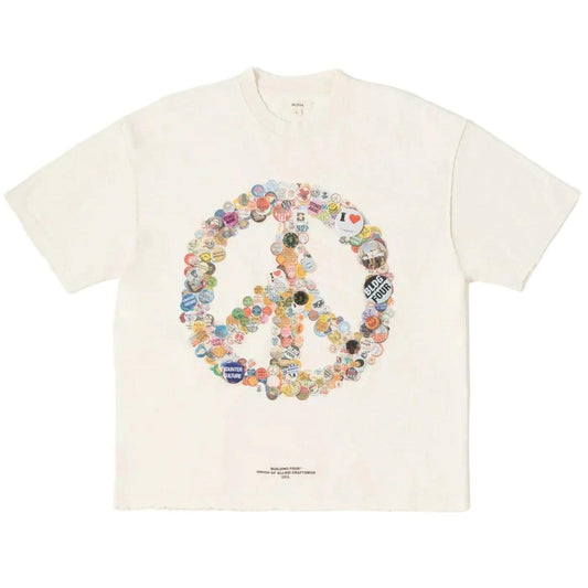 BLDG 4 | Rockefeller Knit Tee - Antique White