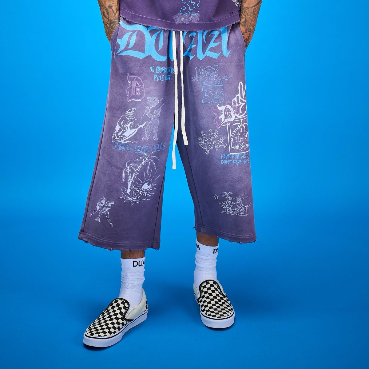 Duaa | Drift Capri Shorts