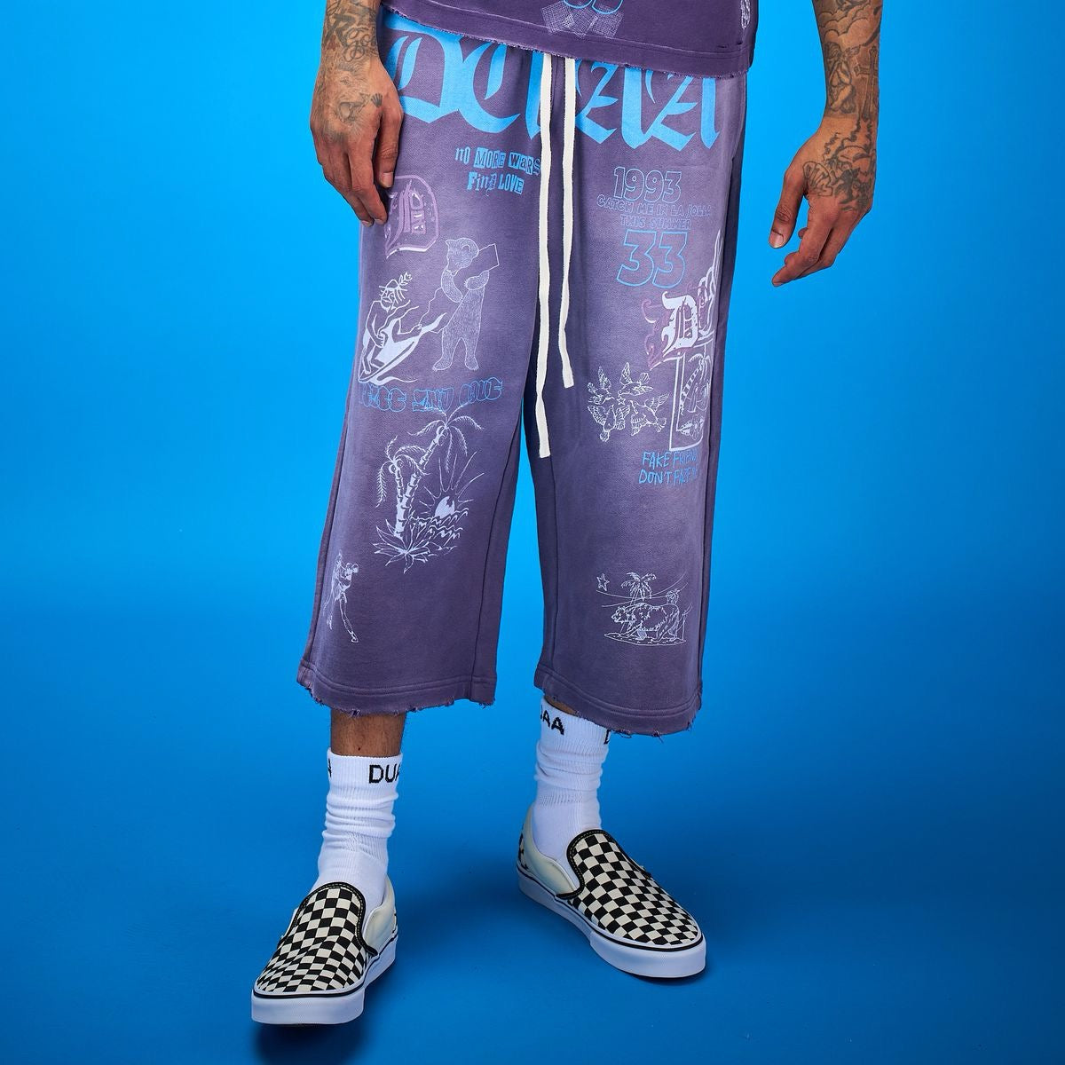 Duaa | Drift Capri Shorts