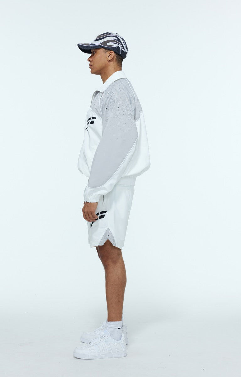 Rvs Labs | Astral Zip Up Jacket - Cool Grey/White