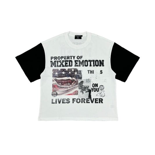 Mixed Emotion | Property Tee - White