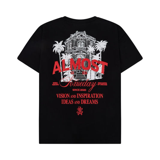 Almost Someday | Beverly Tee - Black