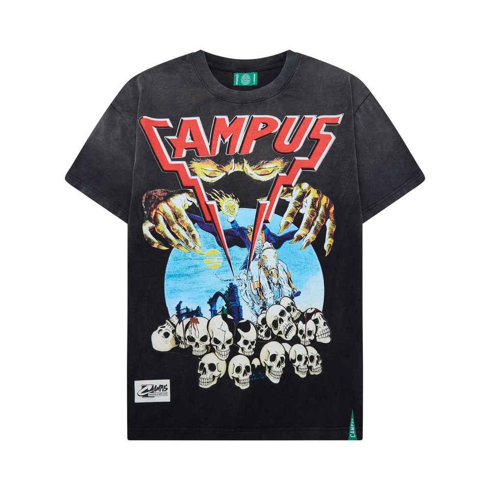 Campus | Bone Collector Tee - Vintage Black