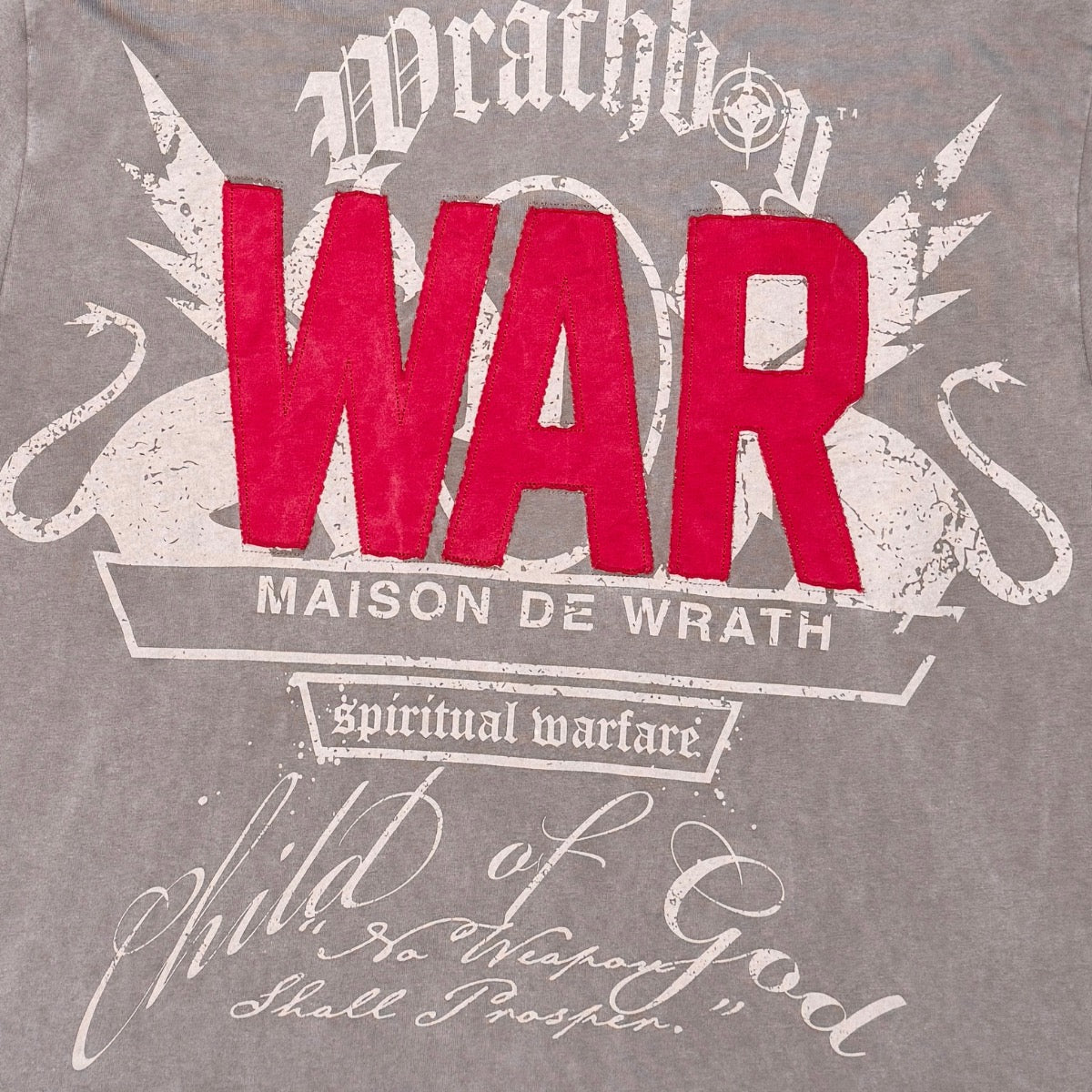 Wrathboy | Spiritual warfare Tee - Mocha