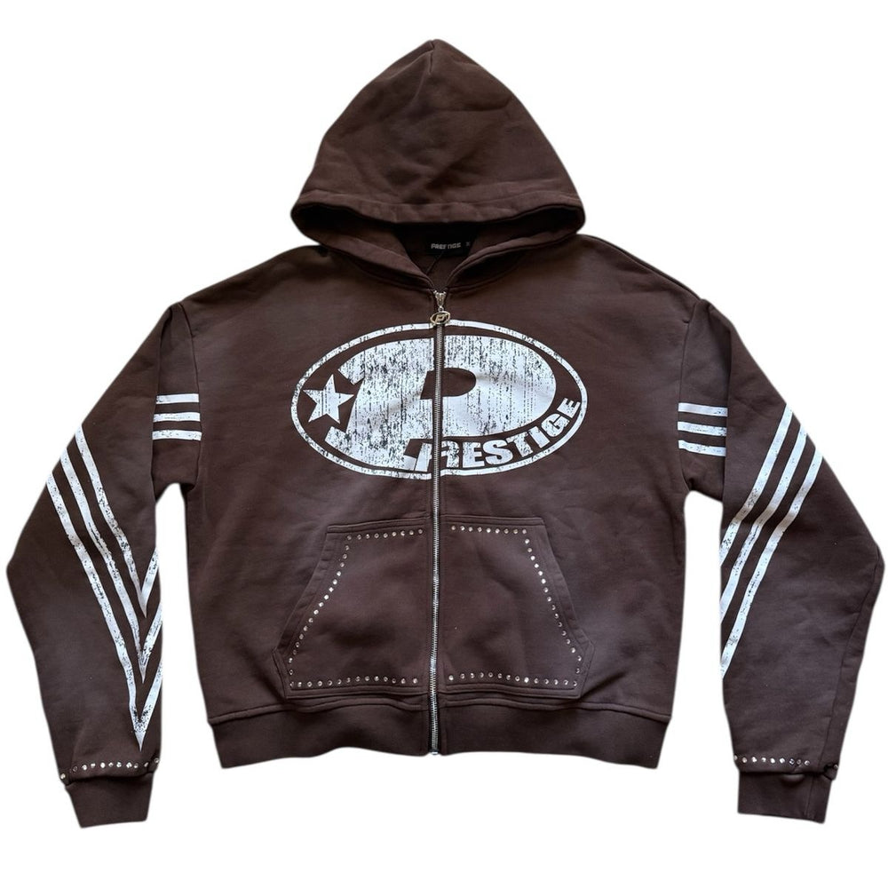 Prestige Collection | Big P Hoodie - Brown