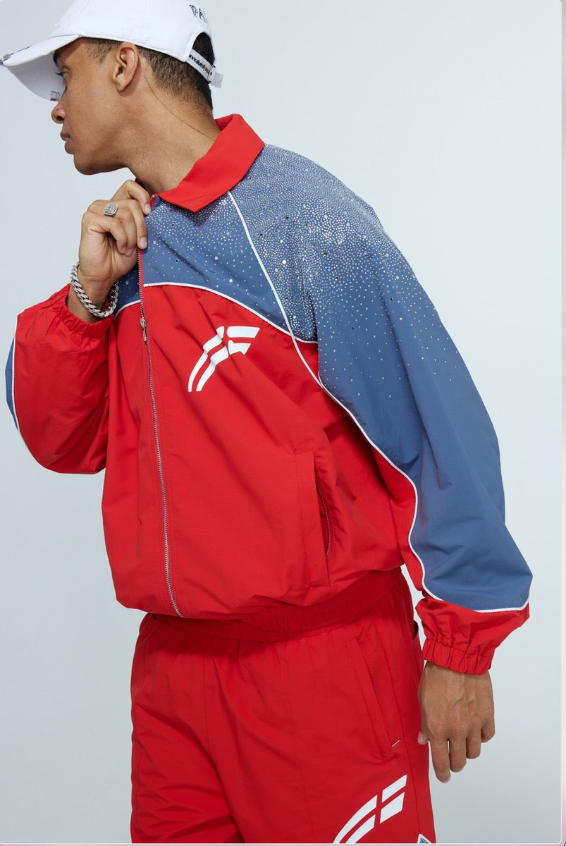 Rvs Labs | Astral Zip Up Jacket - Red