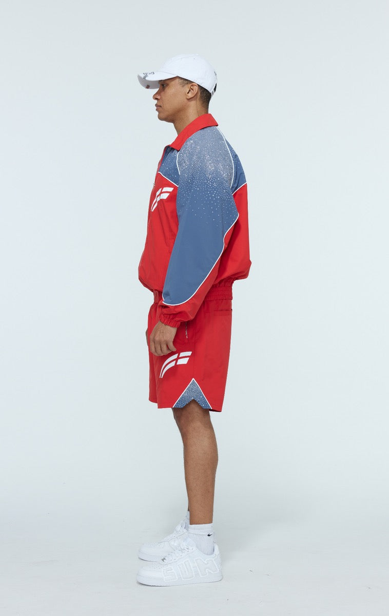 Rvs Labs | Astral Zip Up Jacket - Red