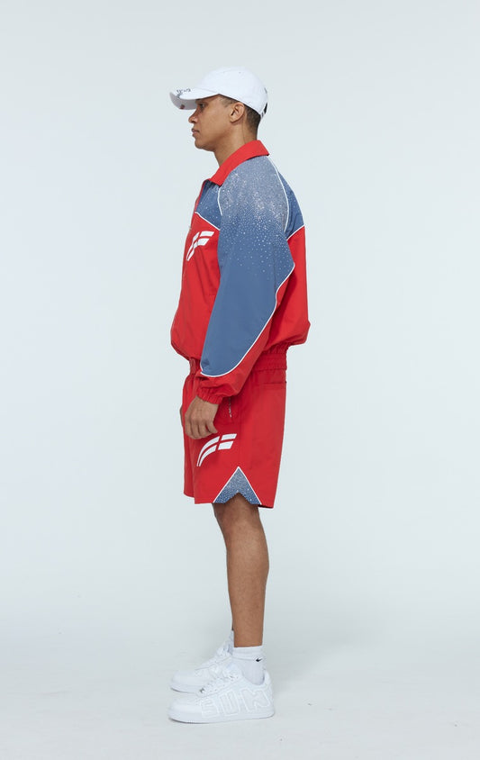 Rvs Labs | Astral Zip Up Jacket - Red