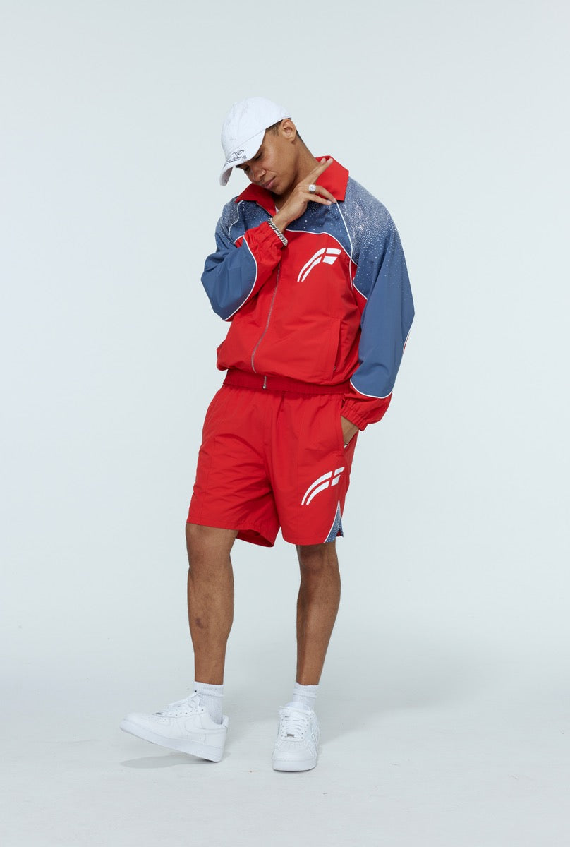 Rvs Labs | Astral Zip Up Jacket - Red