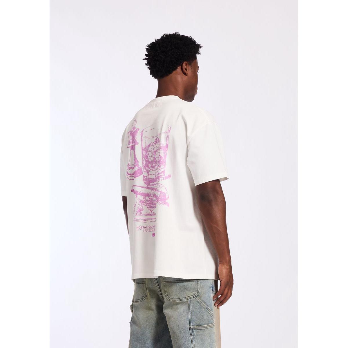 Memory Lane | Studded Tee - White