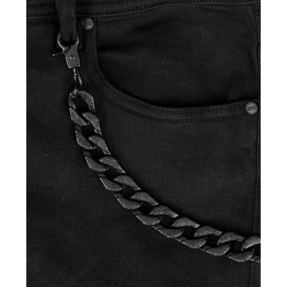 GFTD | David Wax Skinny Denim - Black