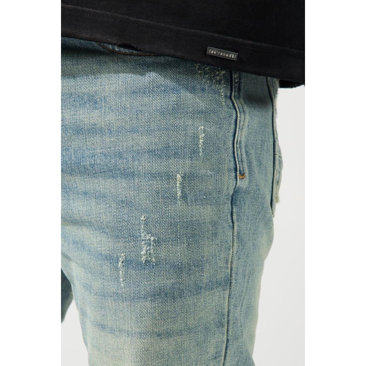 Serenede | Agave Slim Fit Jeans - Sea Foam