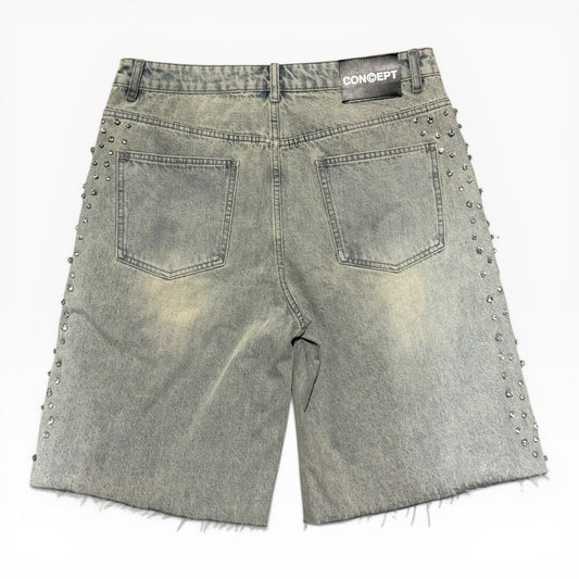 Concept LA | Chandler Jorts - Vintage Blue