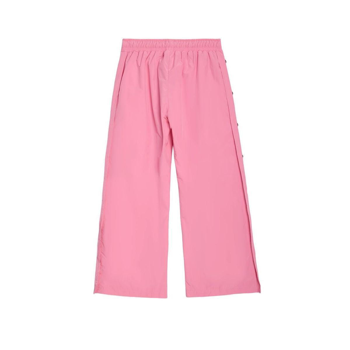 Forever Situated | Nylon Track Pants - Pink
