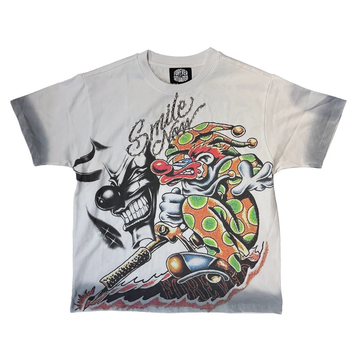 Forever Situated Smile Now Cry Later Tee — 6 Rings Boutique