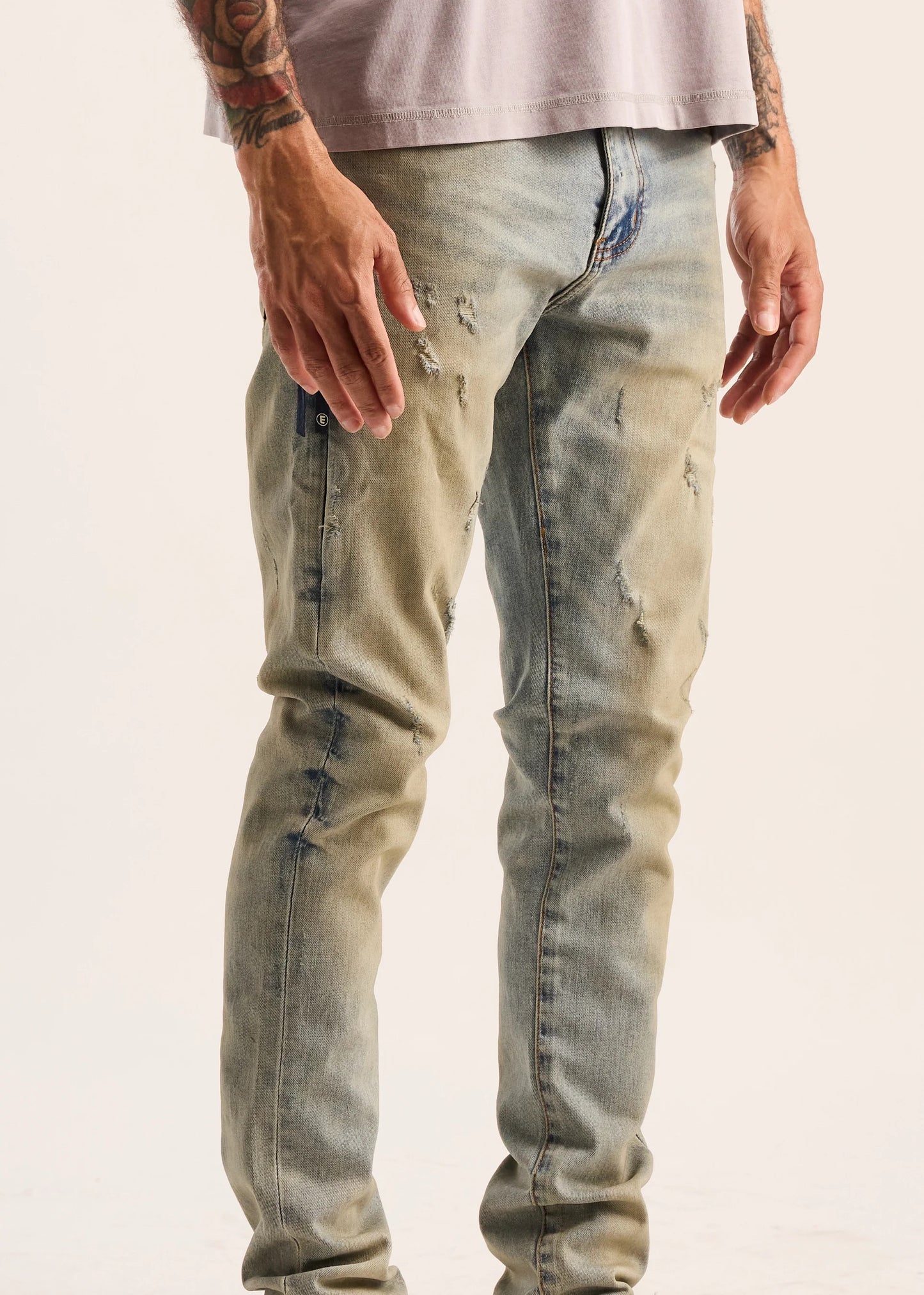 Embellish | David Skinny - Light Blue