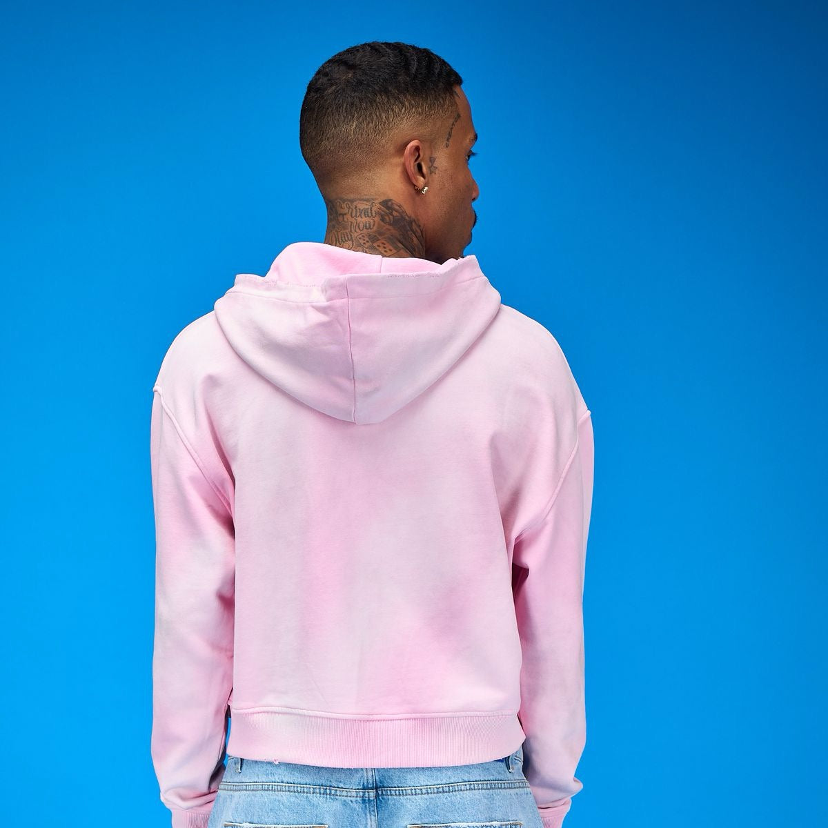 Duaa | 33 Pink Zip Up Hoodie - Pink