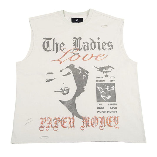 Paper Money | Ladies Cut Off Tee