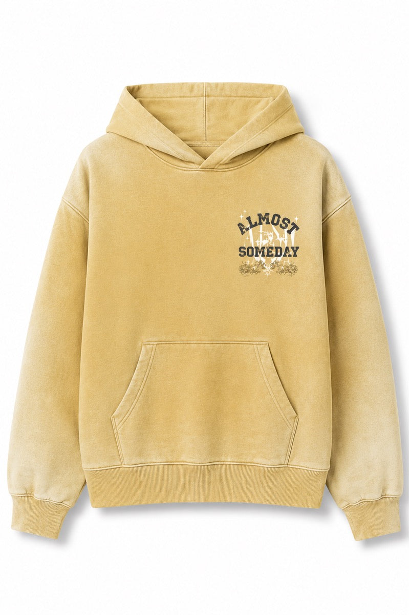 Almost Someday | League Hoodie - Yellow