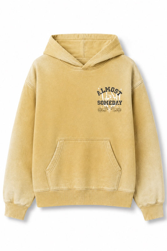 Almost Someday | League Hoodie - Yellow