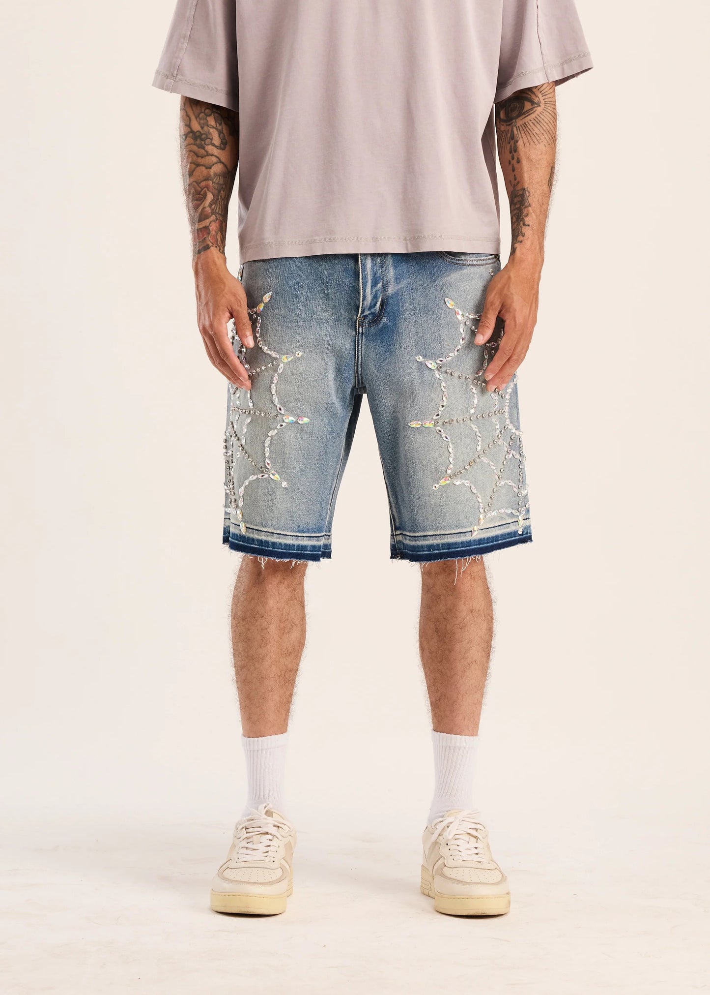 Embellish | Crystal Web Jorts