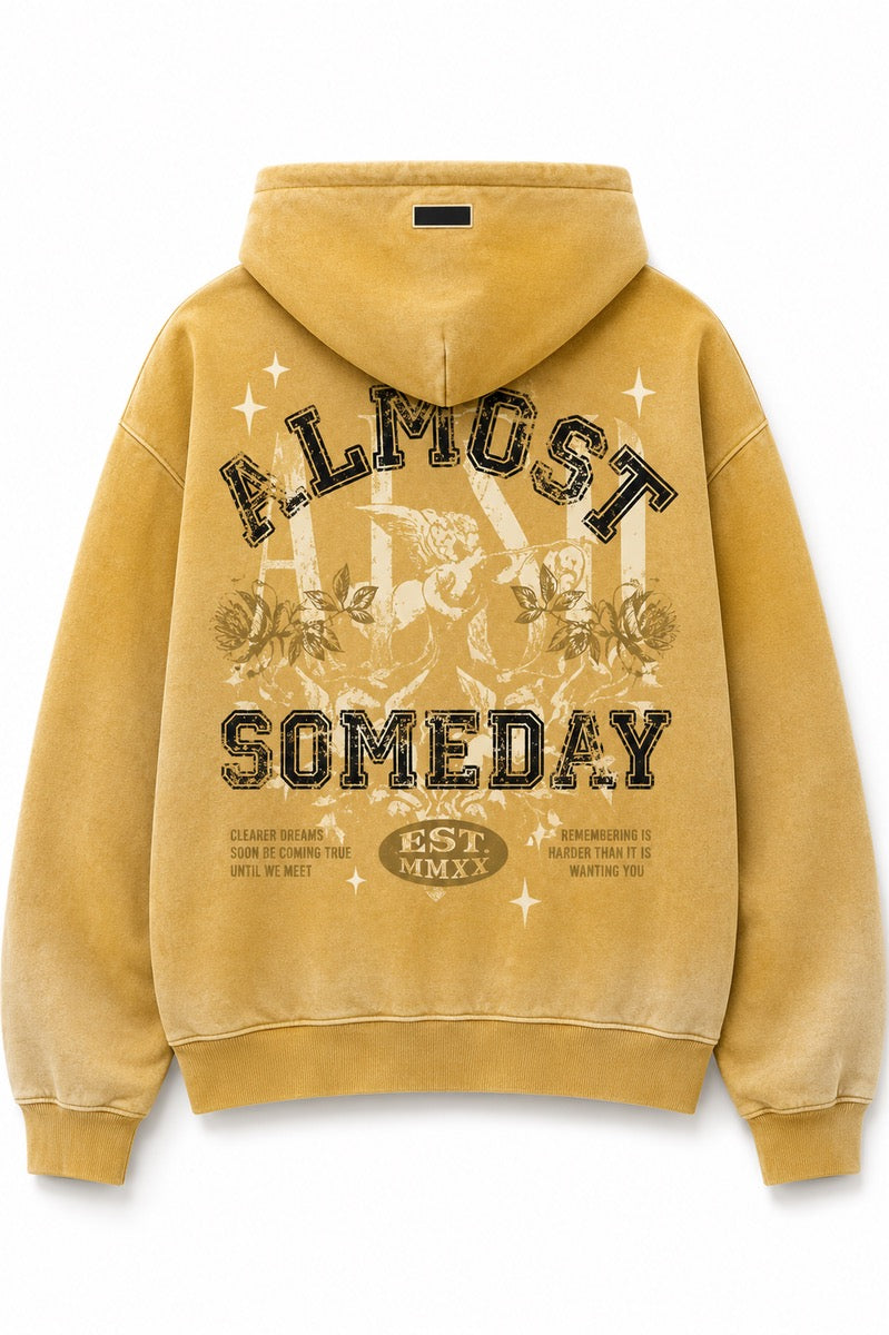 Almost Someday | League Hoodie - Yellow