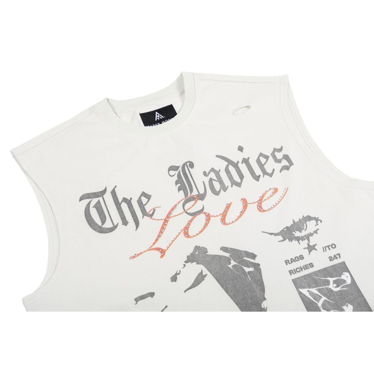 Paper Money | Ladies Cut Off Tee