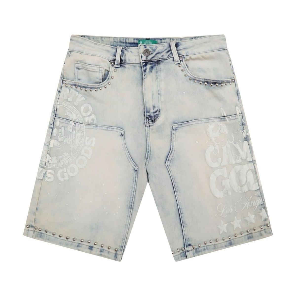 Campus | Seraph Denim Jorts - Beige