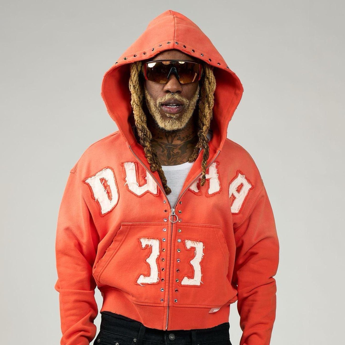 Duaa | MASTER ORANGE HOODIE