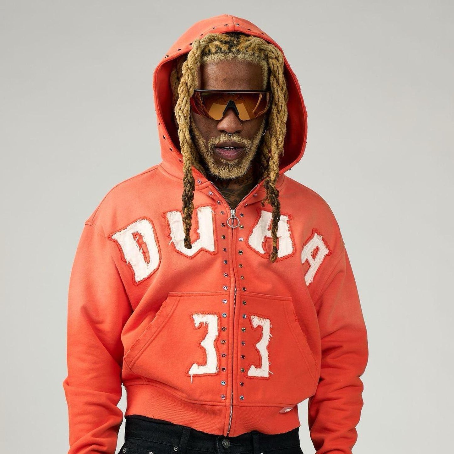 Duaa | MASTER ORANGE HOODIE