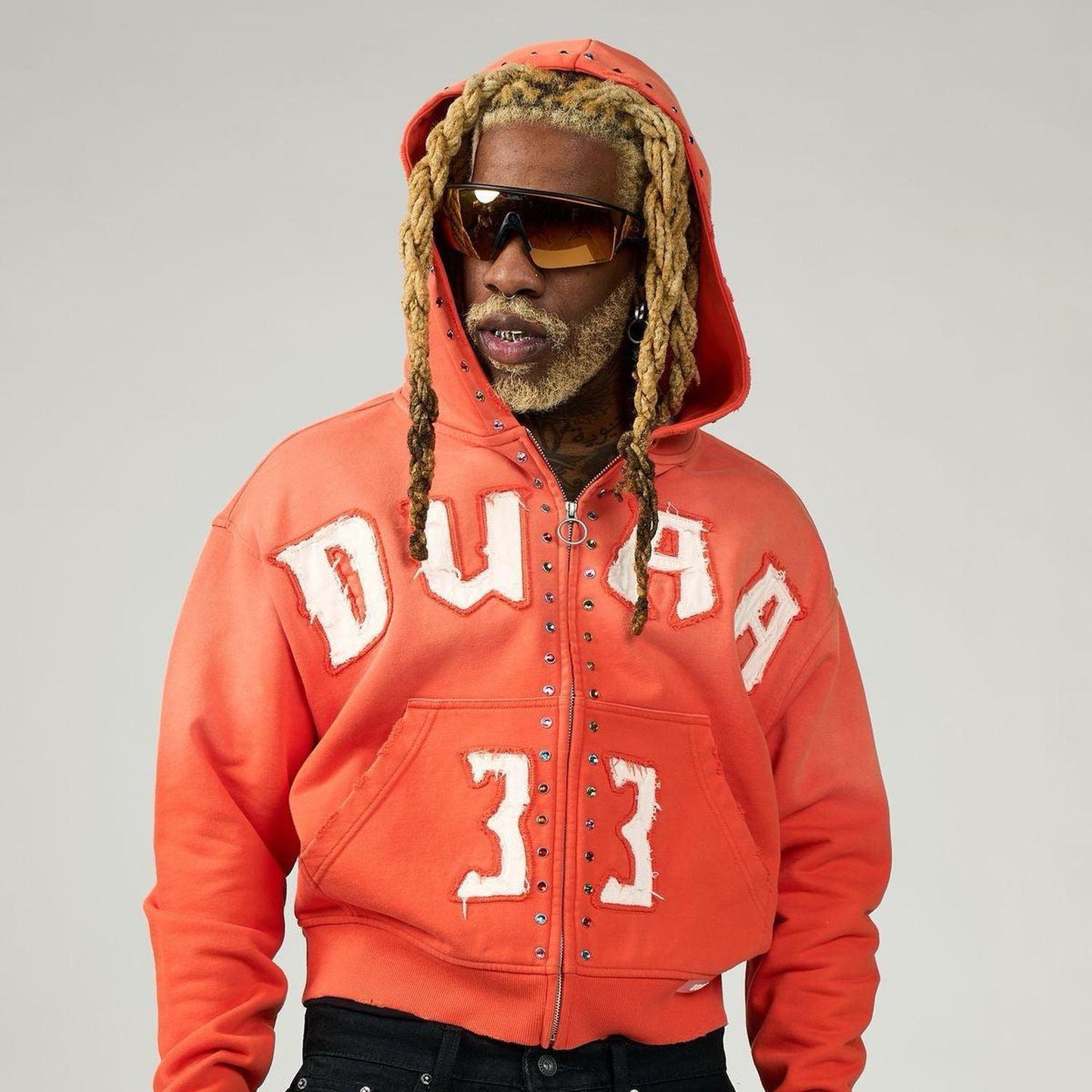 Duaa | MASTER ORANGE HOODIE