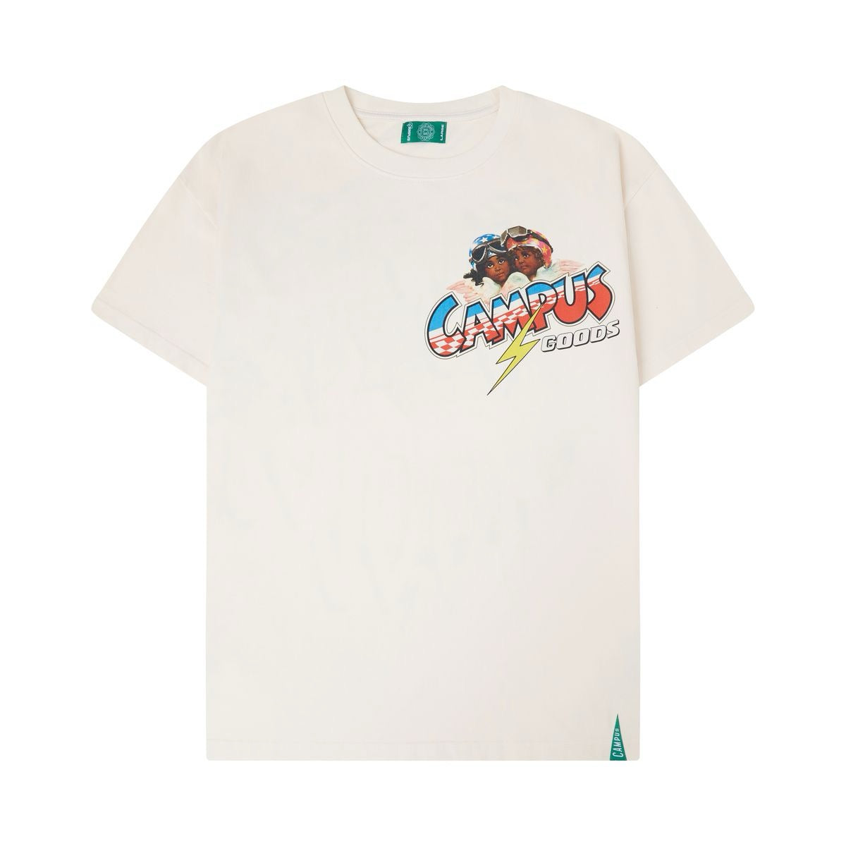 Campus | Checkpoint Tee - Cream