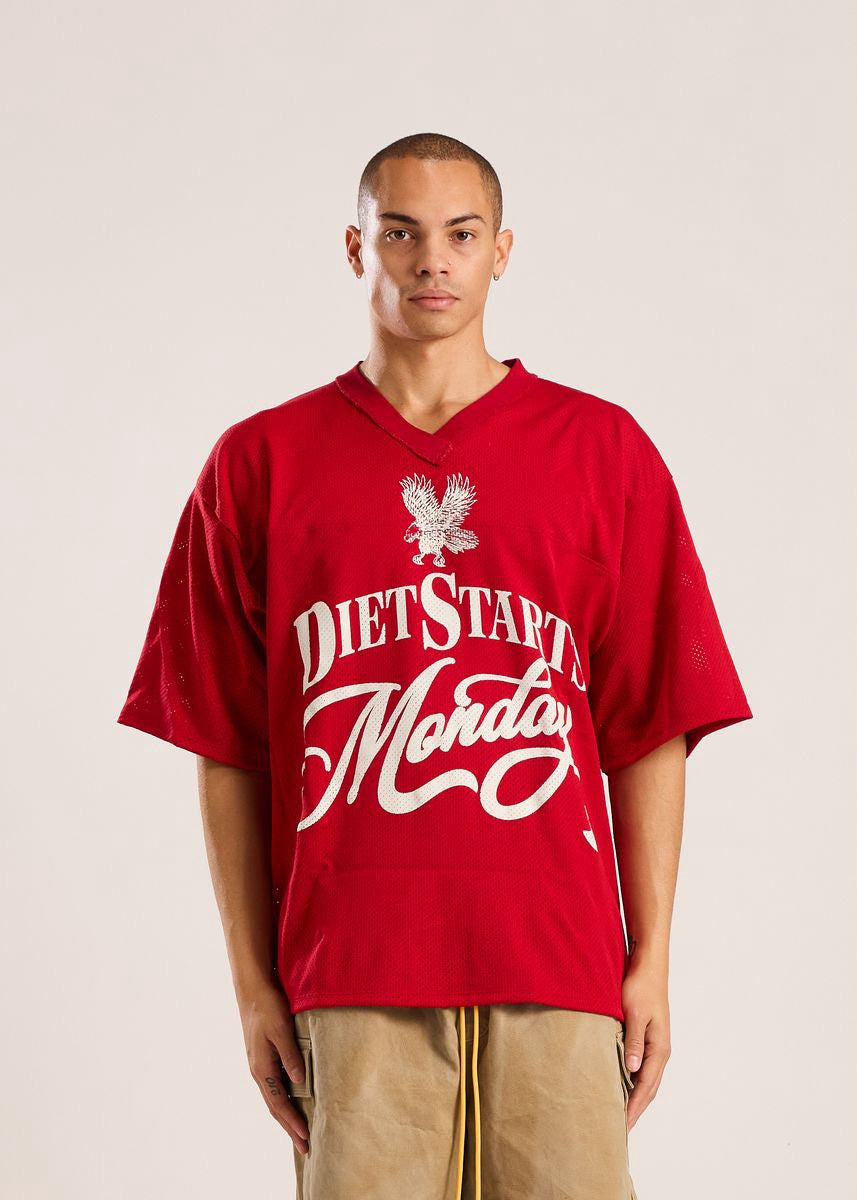 6Rings Curated Outfit Red/Khaki