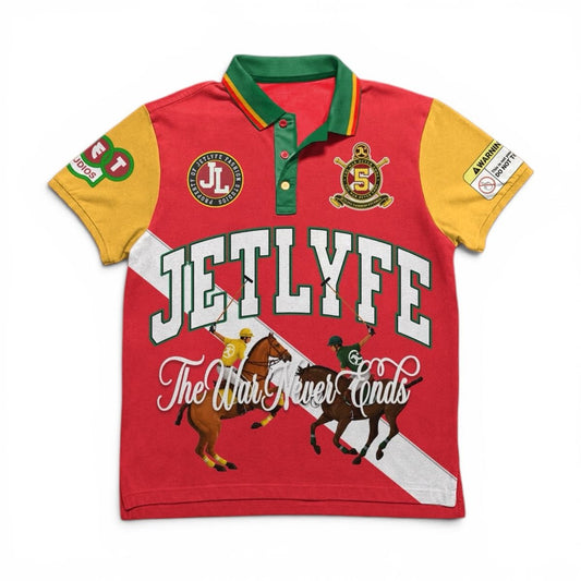 Jetlyfe | War Never Ends Polo Tee