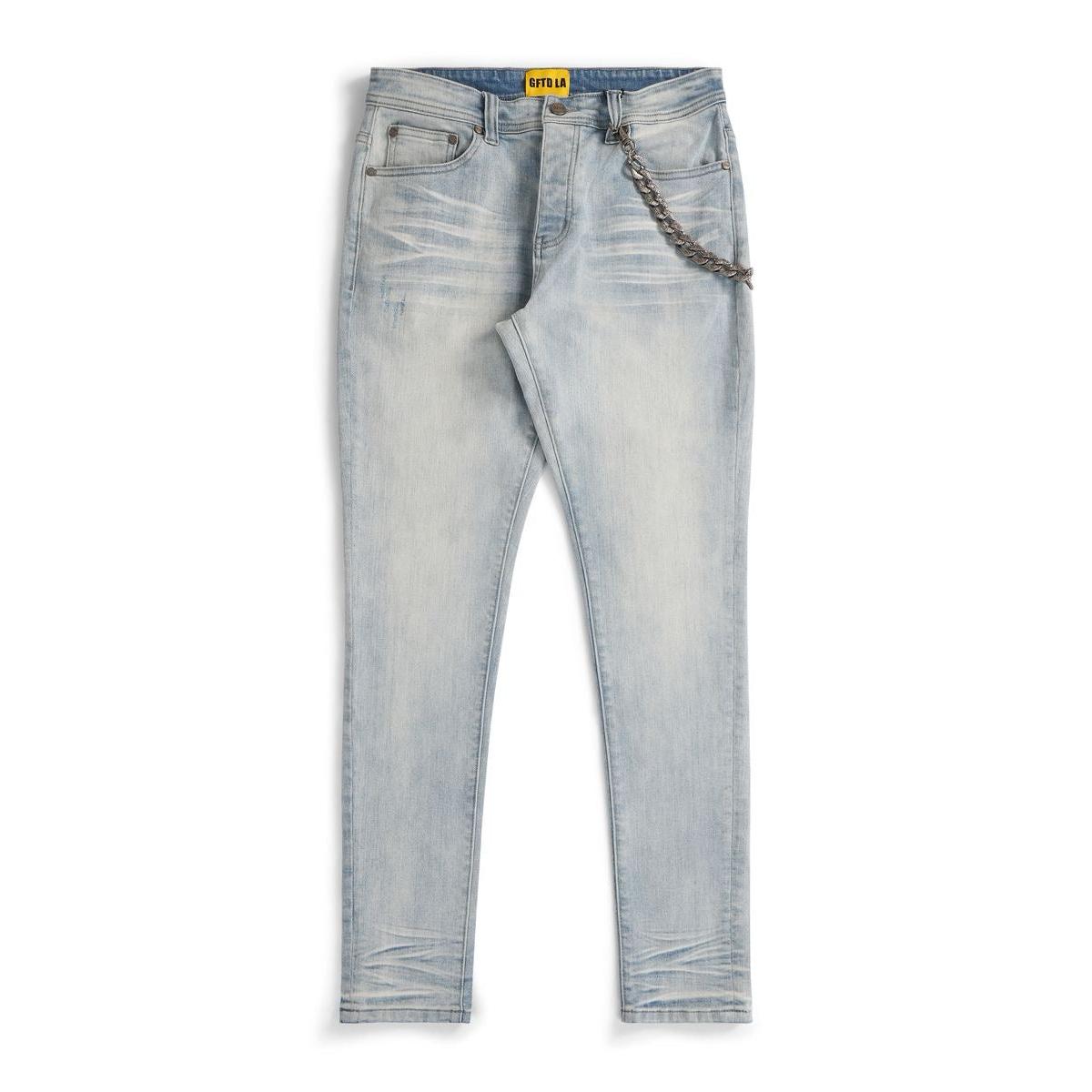 GFTD | David Skinny Denim - Light Blue