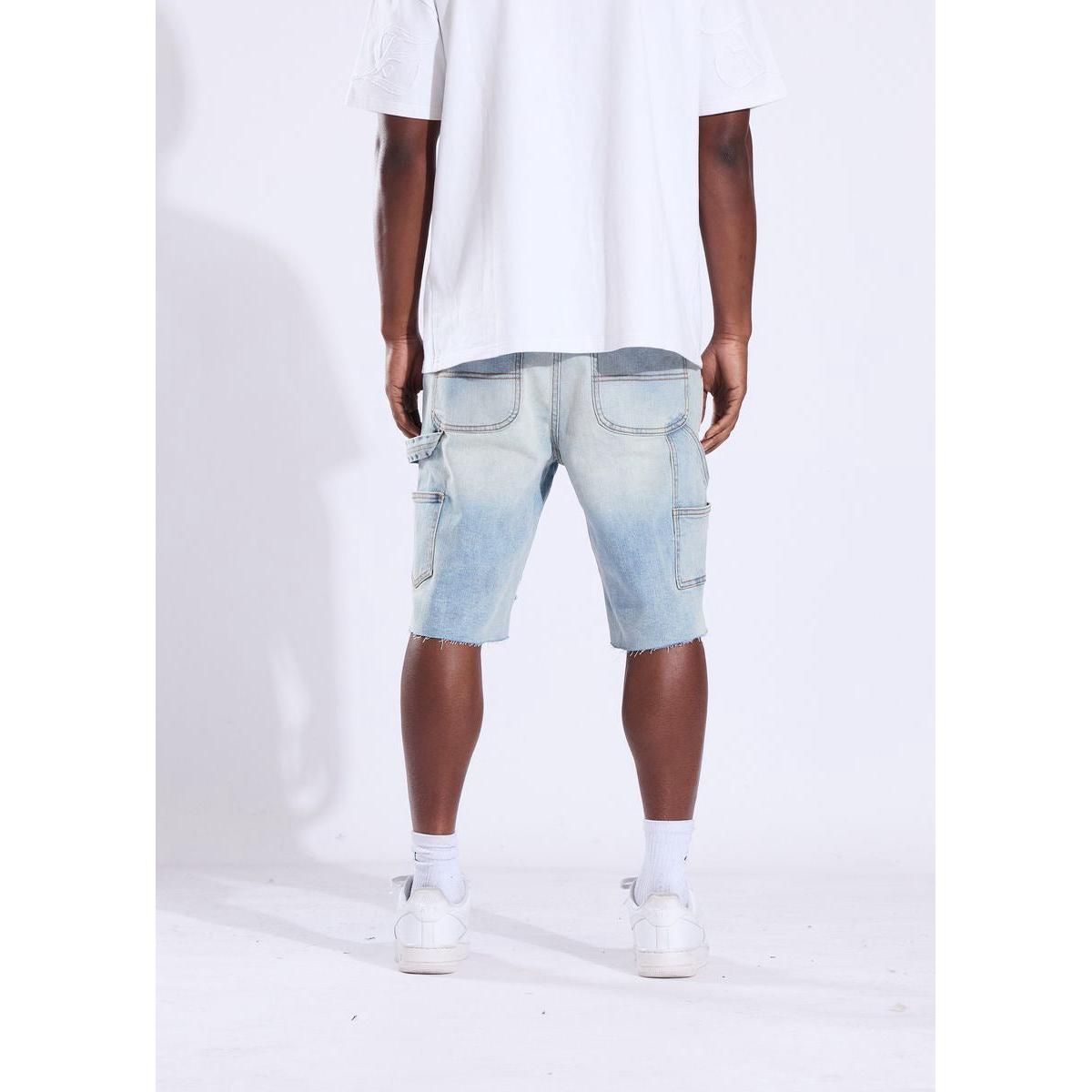 Crysp Denim | Lotus Jorts - Light Blue