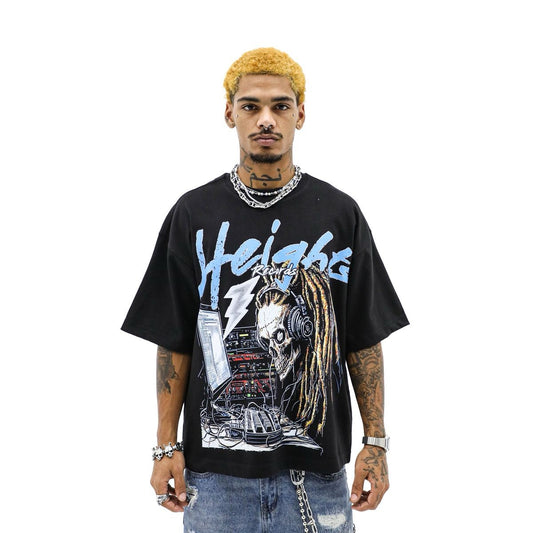 Heights District | Heights Records Tee - Black