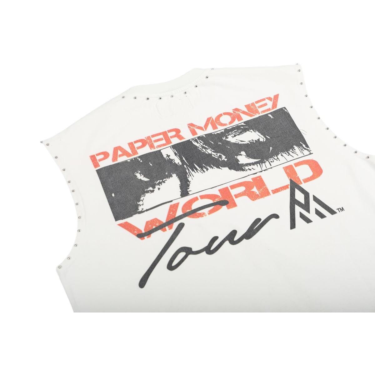 Paper Money | World Tour Cut Off Tee