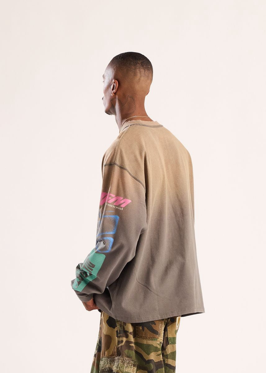 Diet Starts Monday | Winners Long Sleeve - Vintage Black