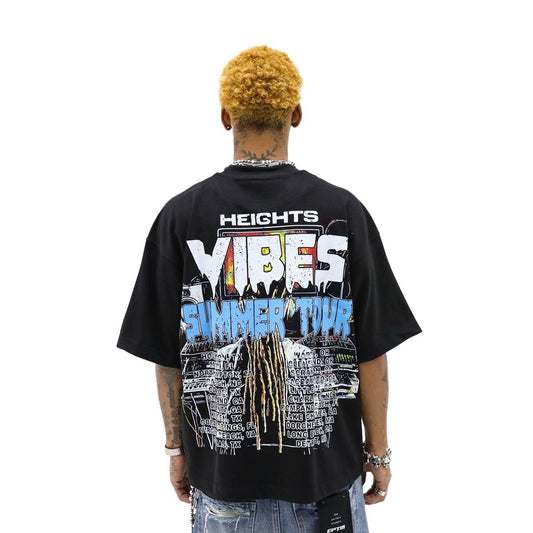 Heights District | Heights Records Tee - Black