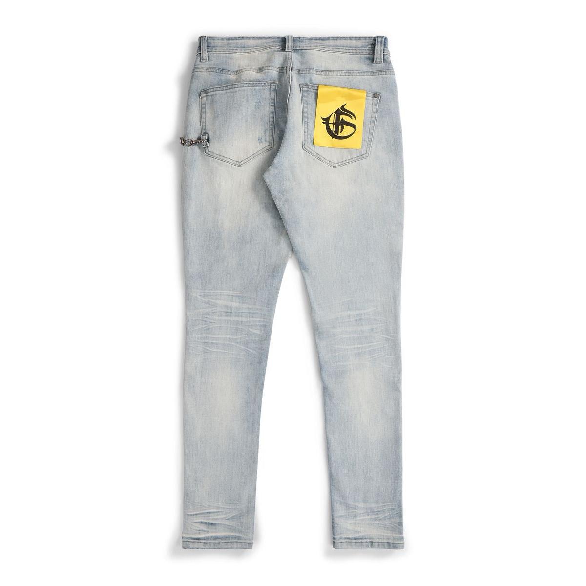 GFTD | David Skinny Denim - Light Blue