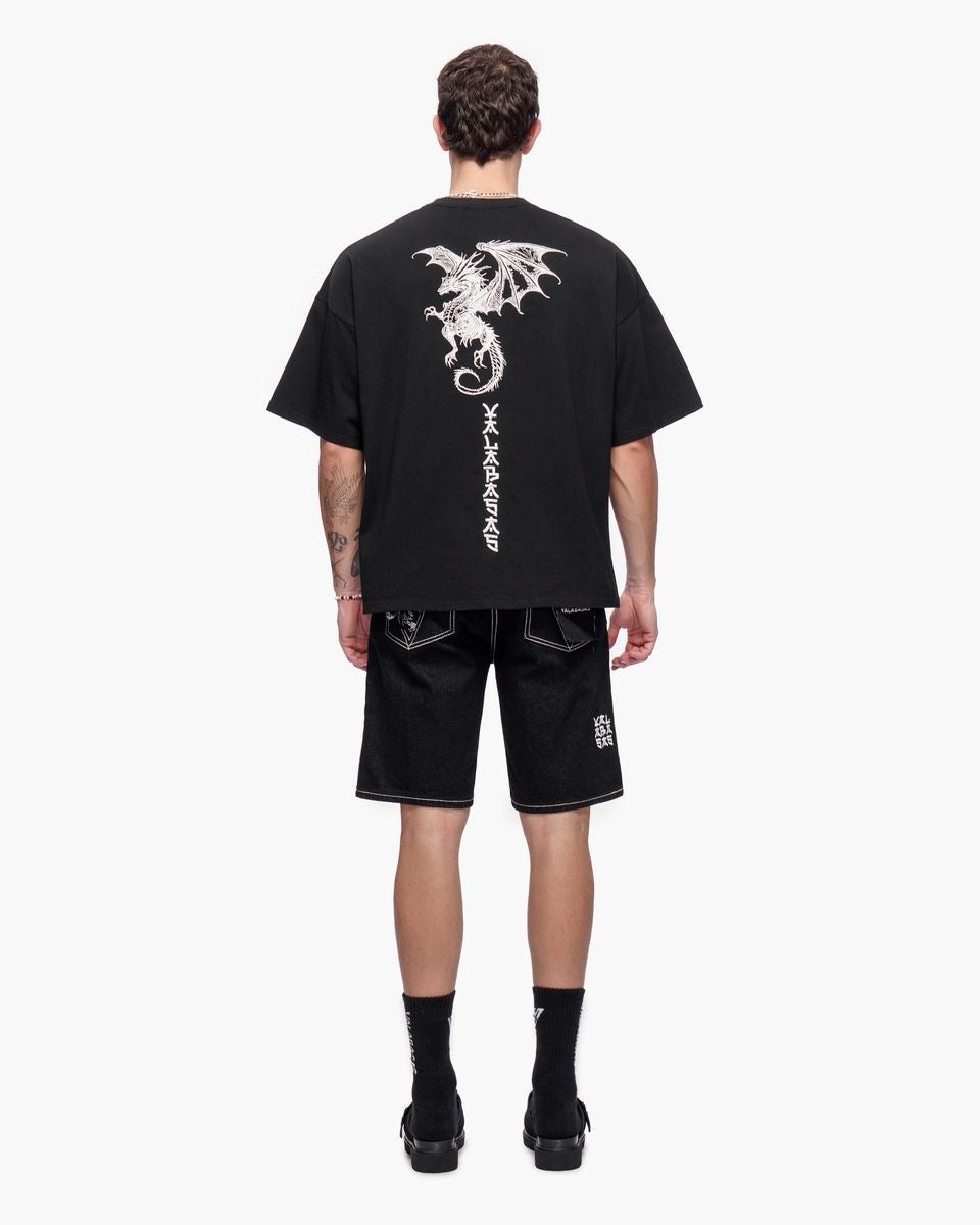 Valabasas | Tsuki Denim Jorts - Jet Black