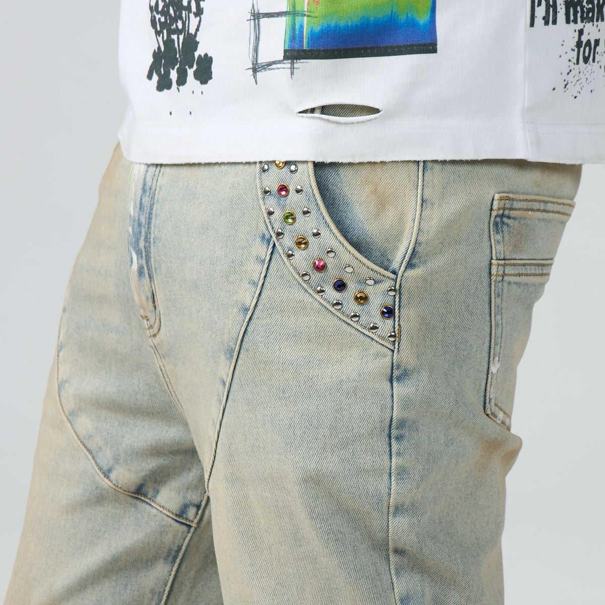 Duaa | Rare Jeans Stacked - Stacked