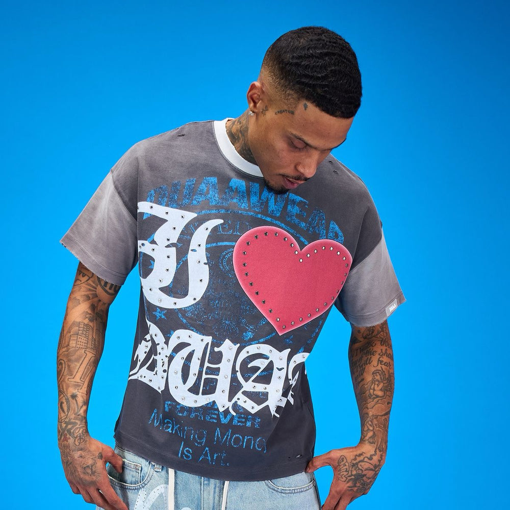 Duaa | Edge Tee - Grey