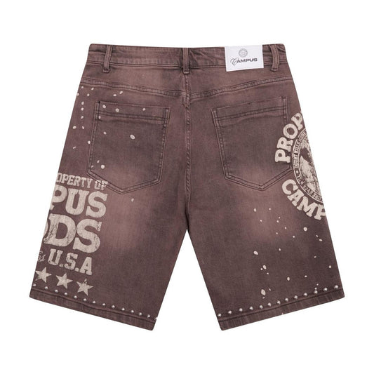 Campus | Seraph Denim Jorts - Brown