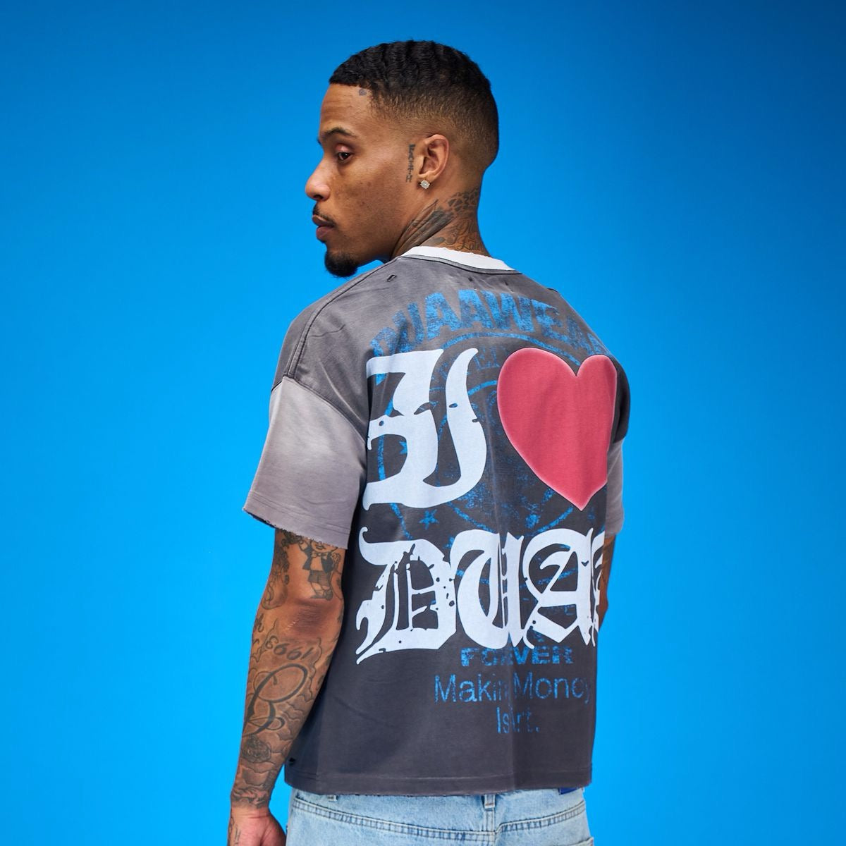 Duaa | Edge Tee - Grey