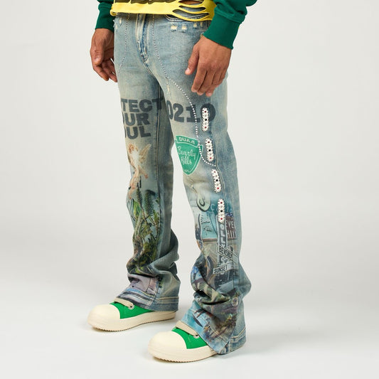 Duaa | 90210 Stacked Denim