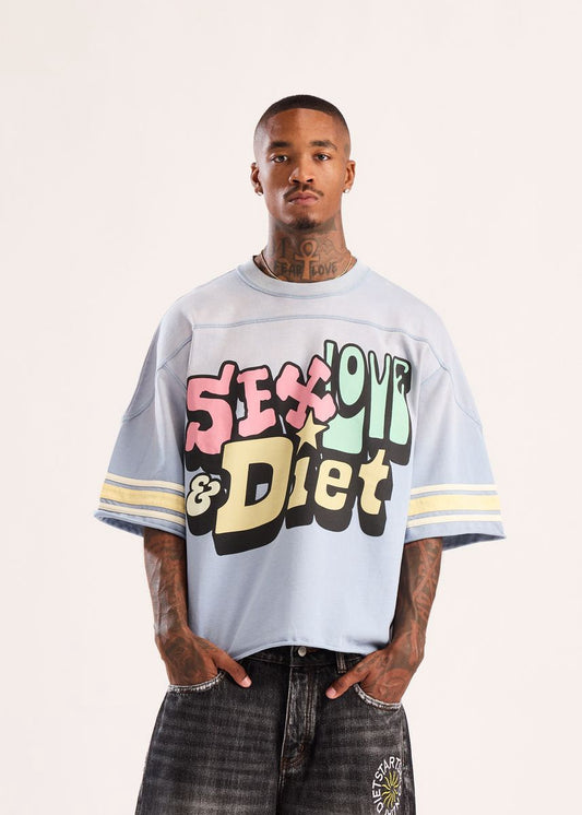 Diet Starts Monday | SL&D-26 Tee - Blue