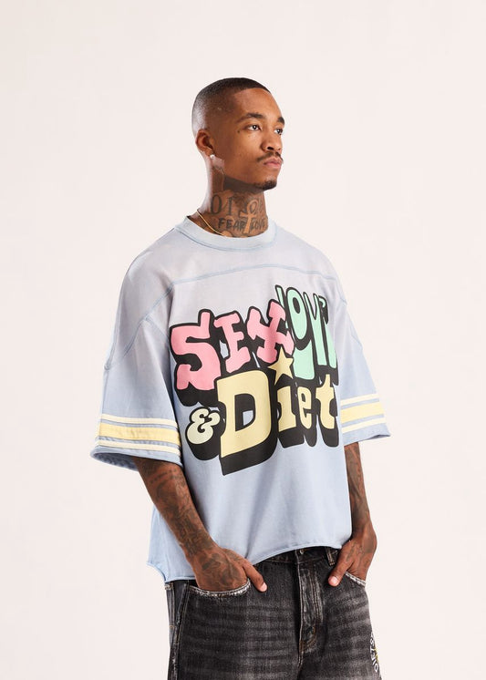 Diet Starts Monday | SL&D-26 Tee - Blue